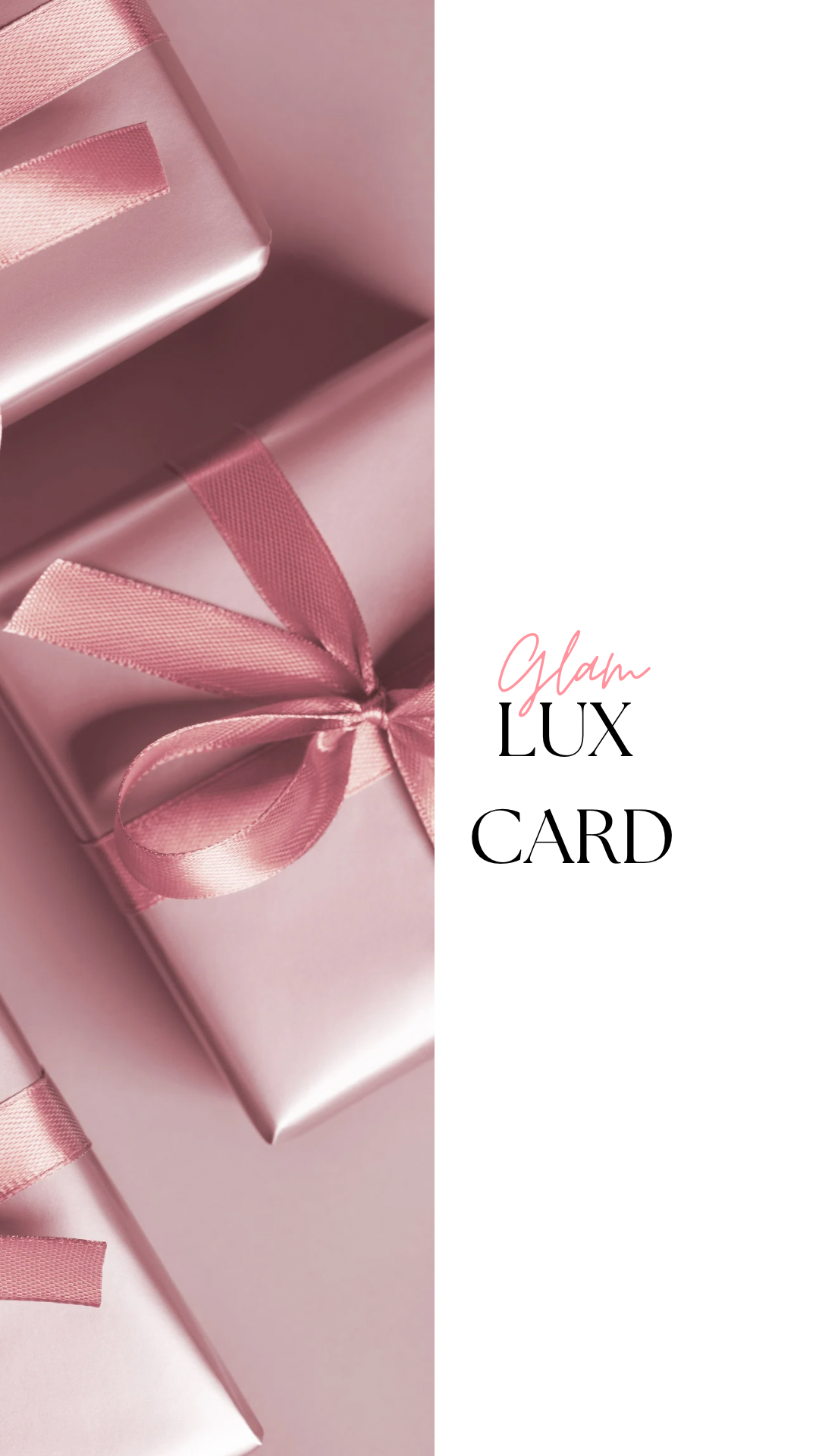 Glam Lux Card